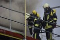 Dachstuhlbrand Koeln Poll Geislarerstr P351